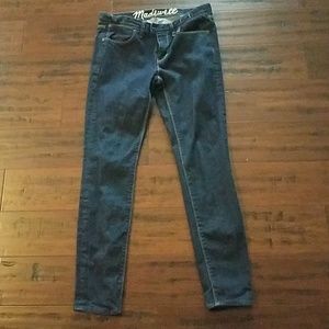 Madewell dark jeans